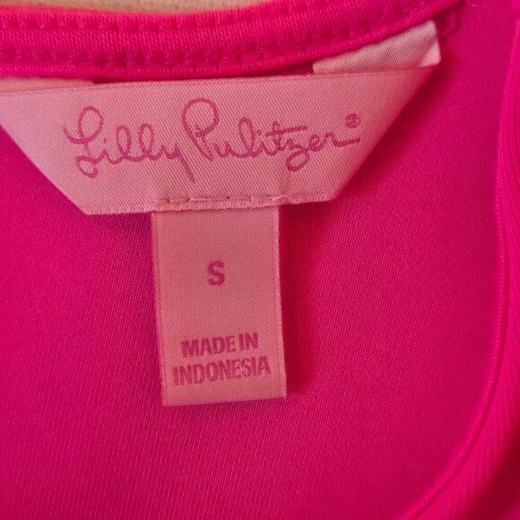 Lilly Pulitzer Womens Sleeveless Sheath Dress Pink Small - Picture 5 of 11